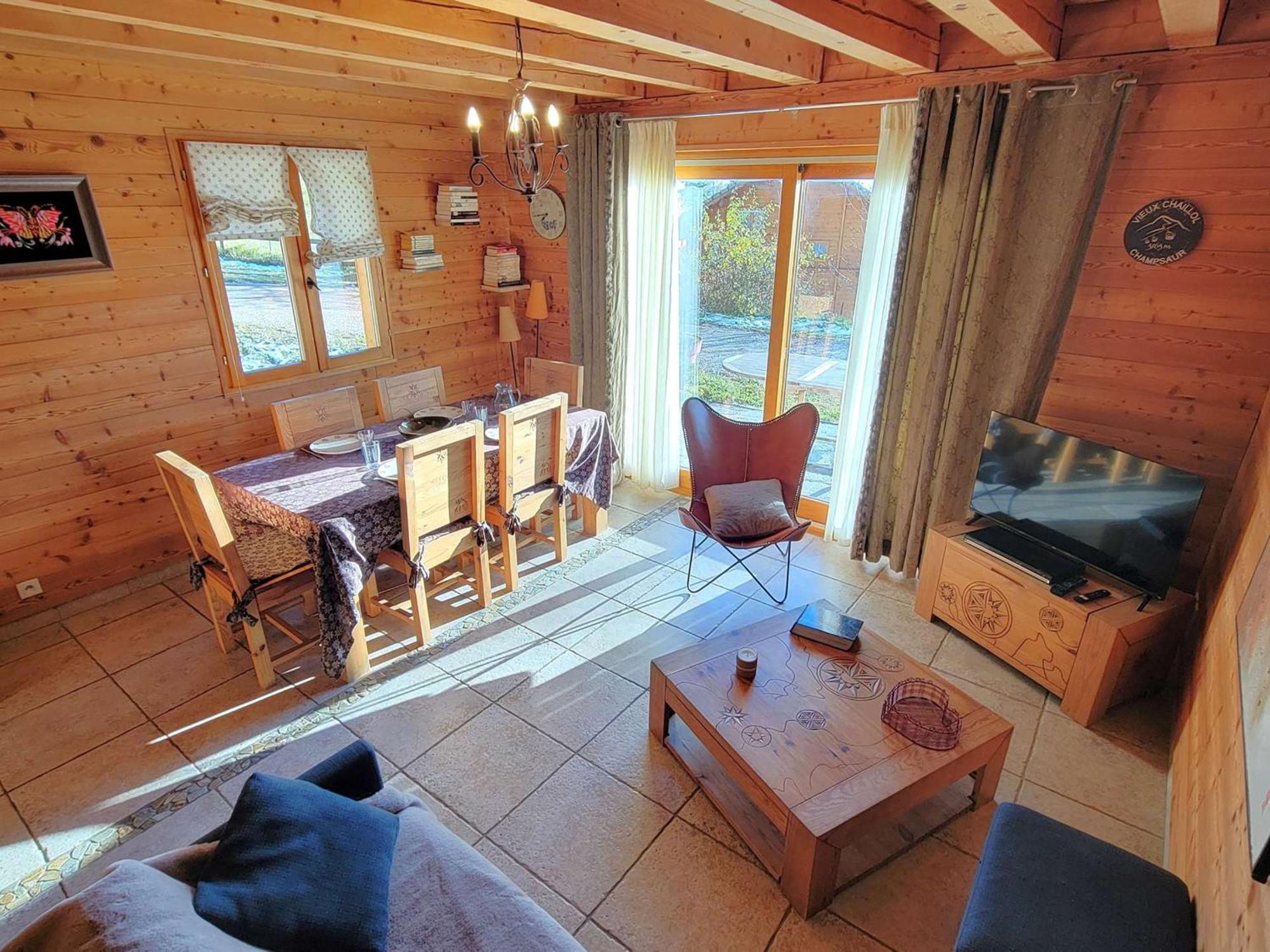 Chalet 6 Pers Avec Spa, Terrasse Plein Sud A Saint-Michel-De-Chaillol - Fr-1-393-22 Exterior photo