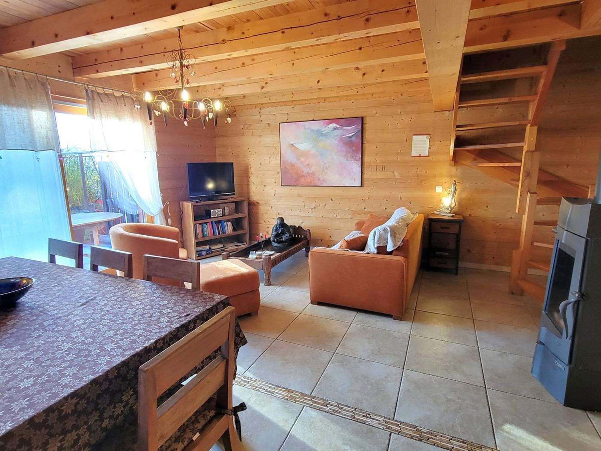 Chalet 6 Pers Avec Spa, Terrasse Plein Sud A Saint-Michel-De-Chaillol - Fr-1-393-22 Exterior photo