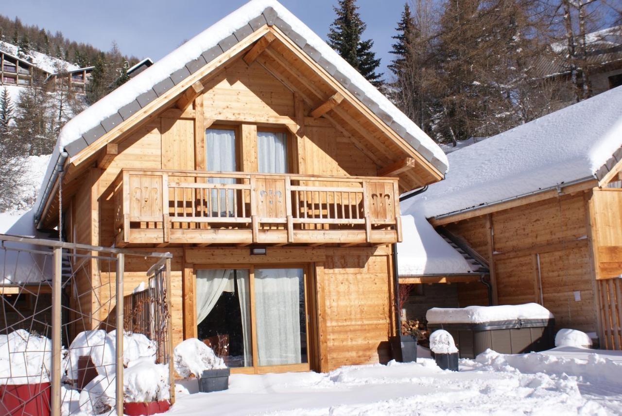 Chalet 6 Pers Avec Spa, Terrasse Plein Sud A Saint-Michel-De-Chaillol - Fr-1-393-22 Exterior photo